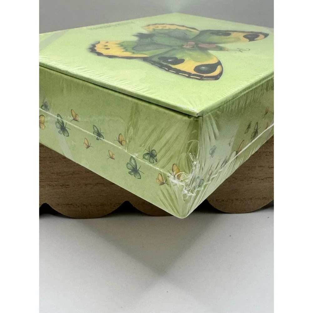 SPRING BUTTERFLIES Card Set Anne Geddes With Babies New Sealed Box 2001